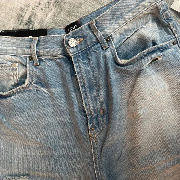 Urban Outfitters Blue Flare Wide Leg Jeans - Picture 4 of 9